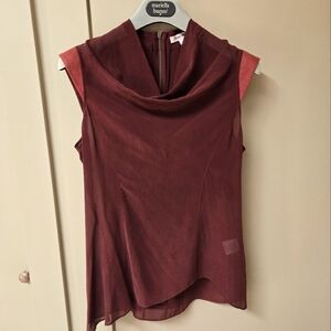 Helmut Lang silk top